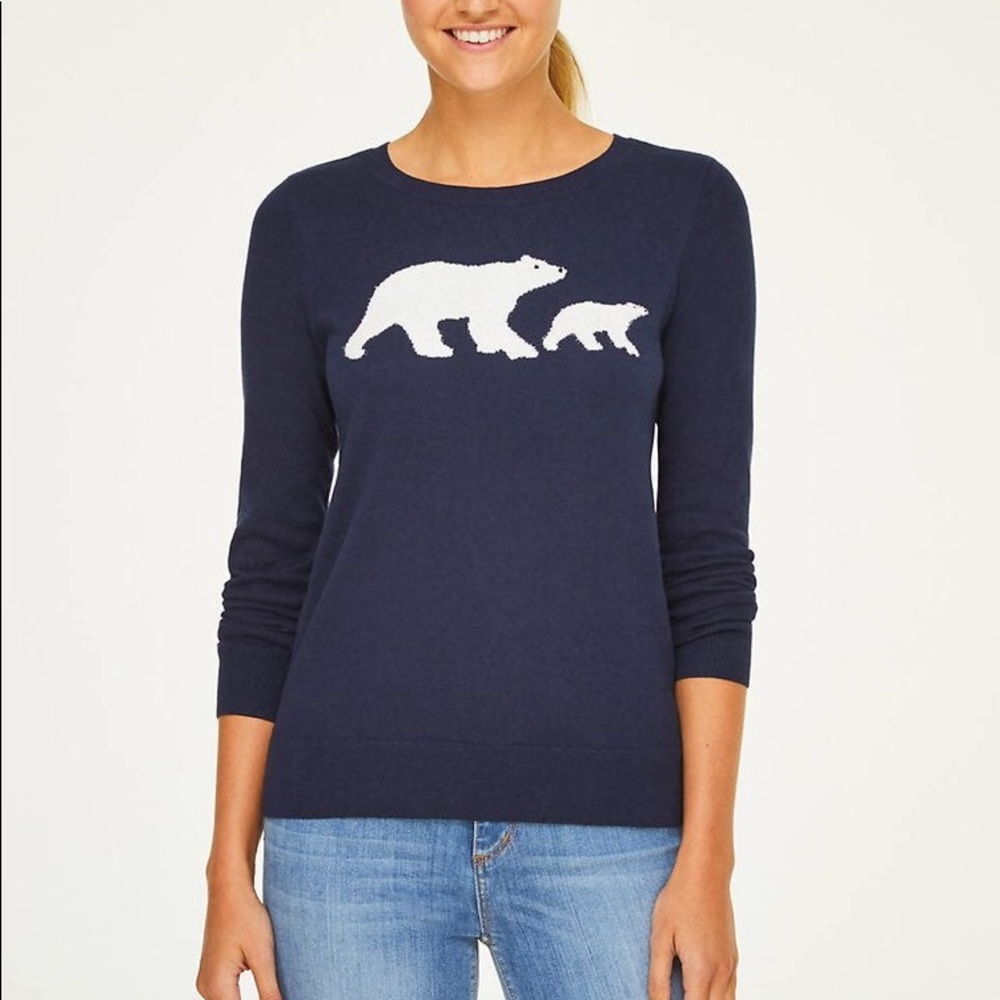 The Loft Polar Bear women’s crew neck sweater - XL